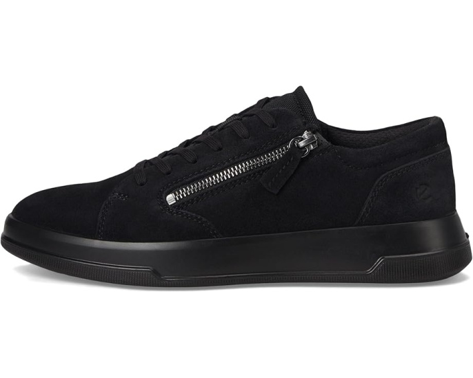 Кроссовки ECCO Move Zip Lace Sneaker из кожи с технологией FLUIDFORM