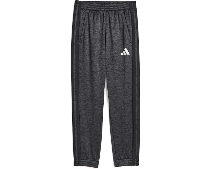 Детские тренировочные флисовые джоггеры с 3 полосками Adidas