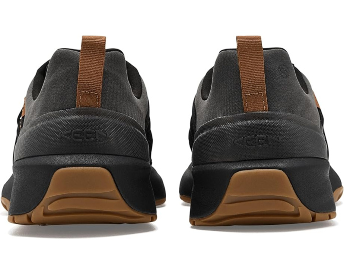 Кроссовки UNEEK Trekker KEEN с инновационной шнуровкой черные