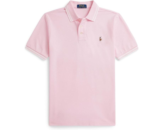 Polo Ralph Lauren детская рубашка поло Oxford Mesh с контрастными полосами