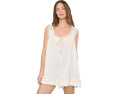 Ромпер Wish Me Luck Romper Free People из сатина с кружевом