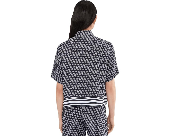 Рубашка Madewell Vivian с карманом из вискозного твила