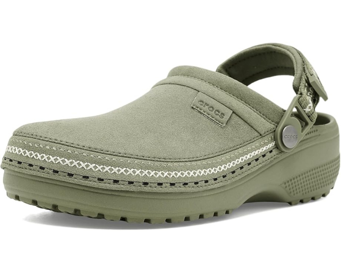 Сабо Classic Crafted Canvas Vegan Suede Stitch от Crocs