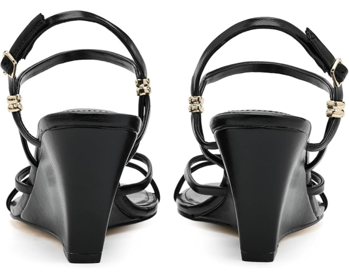 Босоножки Deliney от Calvin Klein на платформе с регулируемой пяткой