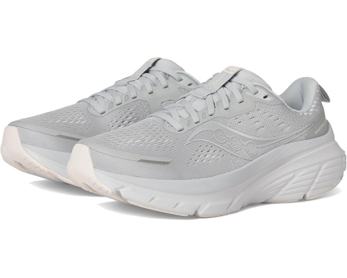 Кроссовки Saucony Guide 18 с кожаным верхом и амортизацией VERSARUN