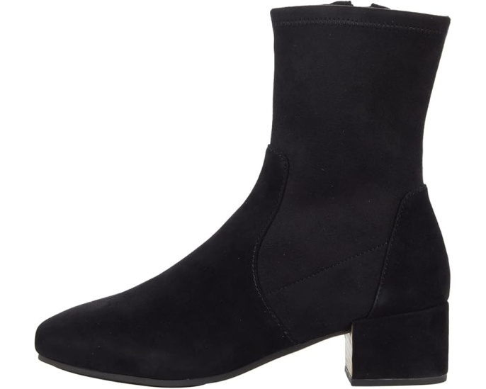 Ботильоны Ella Stretch Booties с молнией и квадратным каблуком от Gentle Souls by Kenneth Cole