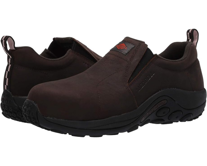 Merrell рабочая обувь Jungle Moc с композитным носком