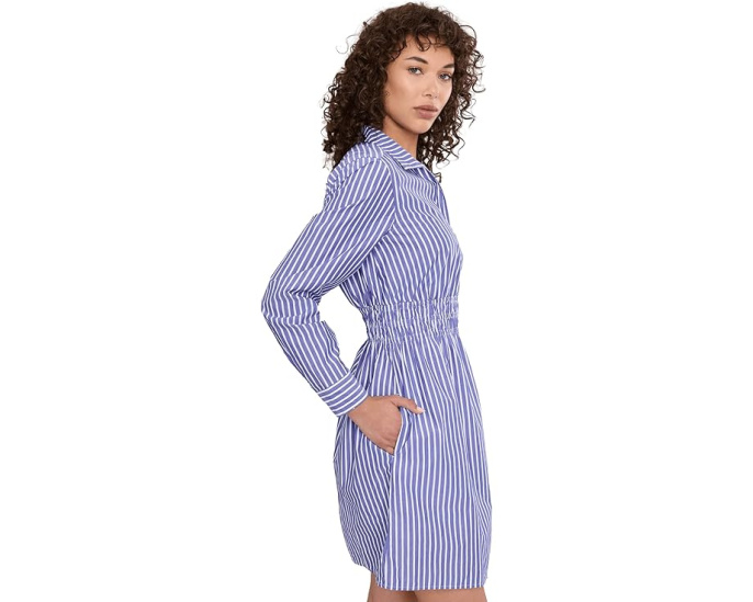Платье-рубашка Sunlit Stripe от Tommy Bahama с длинным рукавом
