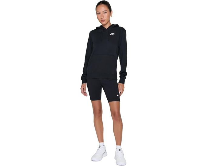 Толстовка Nike Club Fleece с капюшоном и уютным флисом