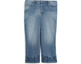 Джинсы Plus Size Teresa Ankle от NYDJ с широкой штаниной