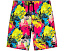 Шорты Hurley Kids Watercolor Splash с четырехсторонним растяжением