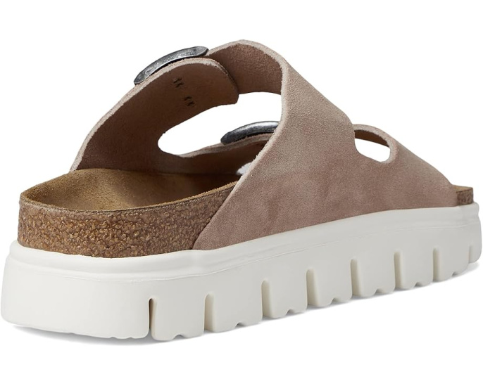 Birkenstock Arizona с массивной платформой на контурной стельке
