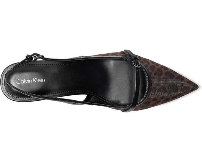 Туфли-лодочки Calvin Klein Simira с ремешком на щиколотке и каблуком kitten heel