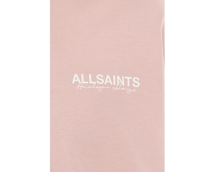 Футболка AllSaints Emblem с коротким рукавом цвета Sunbaked Pink