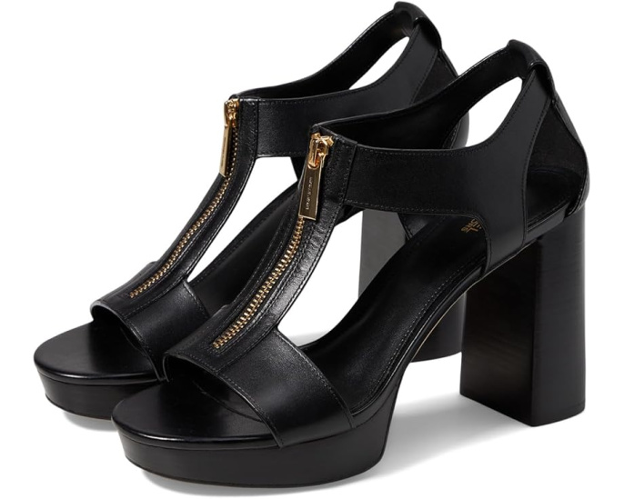 Босоножки MICHAEL Michael Kors Berkley Mid на платформе с молнией спереди