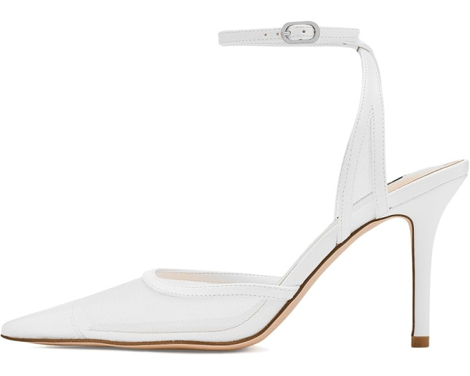 Туфли-лодочки Gullia на шпильке с сетчатым верхом и ремешком Nine West