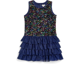 Платье Hatley Rainbow Coins с пайетками и юбкой из фатина