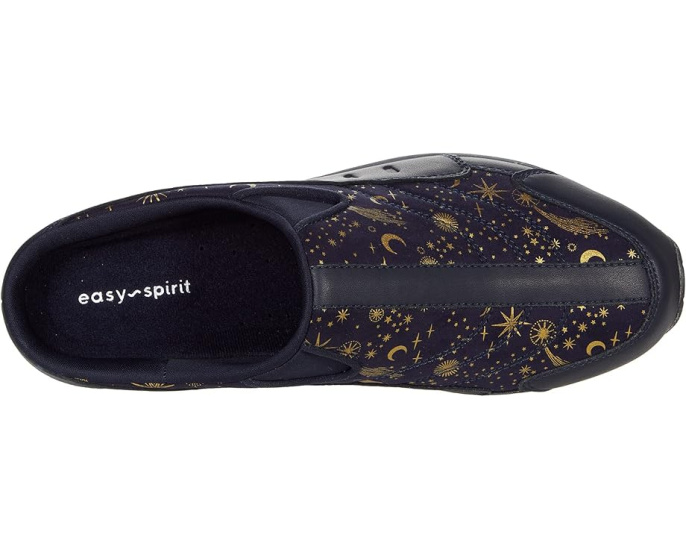 Мюли Easy Spirit Traveltime 551 из кожи и текстиля с принтом
