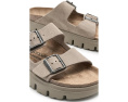 Сандалии Arizona Chunky из замши Birkenstock