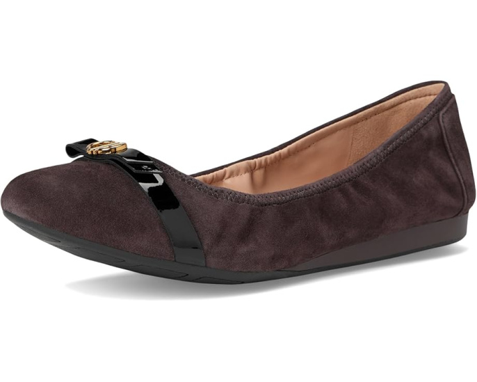 Cole Haan балетки Tova Bow с бантом и приподнятым круглым носком