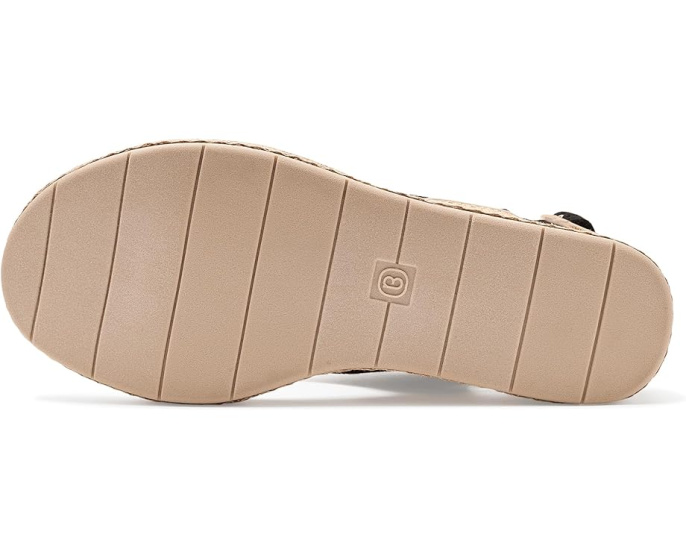LifeStride пляжные сандалии Beachy Thong с клиновидным каблуком