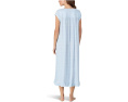 Eileen West Ночная рубашка Cotton Knit Cap Sleeve Long Gown с принтом