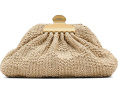 Маленький клатч Marc Jacobs The Summer Woven Glam с плетением и зажимом