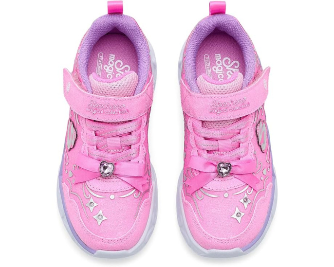 Кроссовки Skechers Princess Steps для детей со светодиодами
