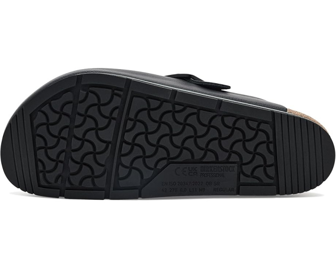 Профессиональные клоги Birkenstock Boston Pro с натуральной кожей