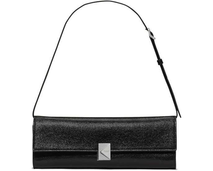 Мини-сумка через плечо Kate Spade New York Deco Soft из глянцевой кожи