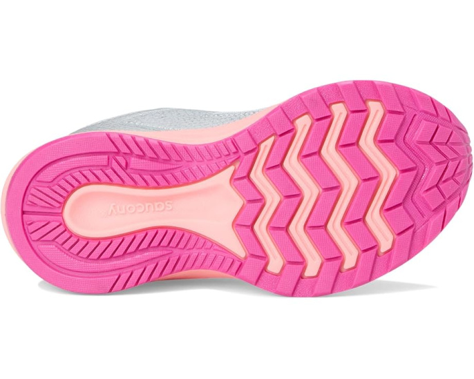 Детские кроссовки Saucony Cohesion KDZ с верхом из кожи и сетки