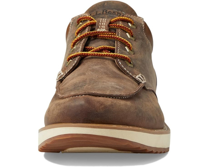 Обувь L.L.Bean Stonington Shoes Moc Toe с водонепроницаемой кожей