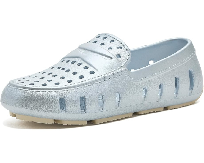 Детские мокасины Floafers Kids Prodigy Driver Metallic с металлическим эффектом