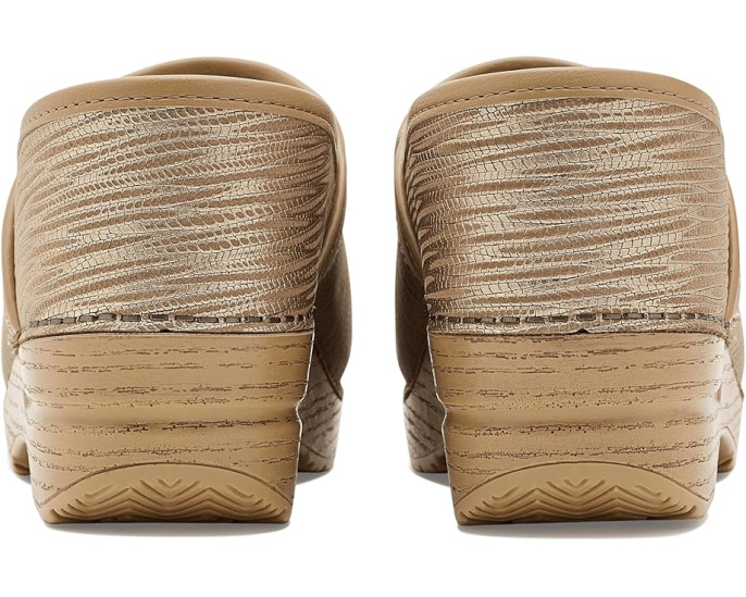 Клоги Dansko Professional из кожи Gold с пенной подошвой
