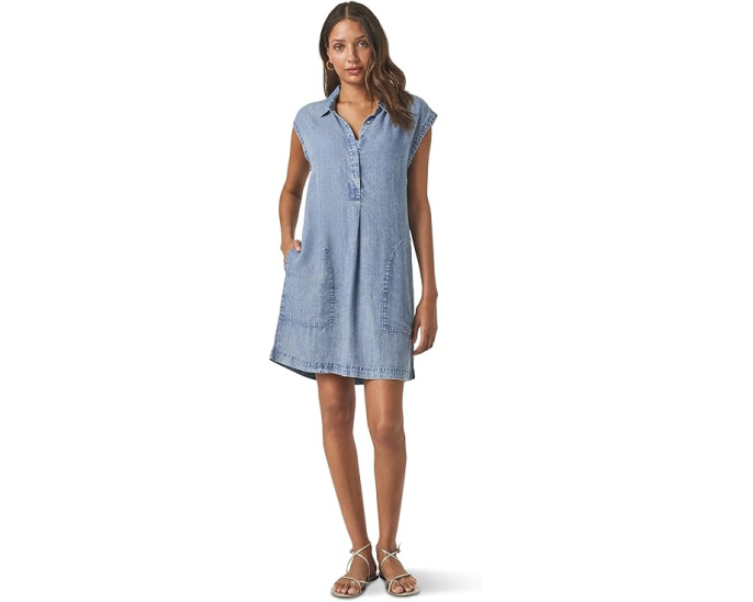 Платье Wren Indigo Mini от Splendid цвета индиго