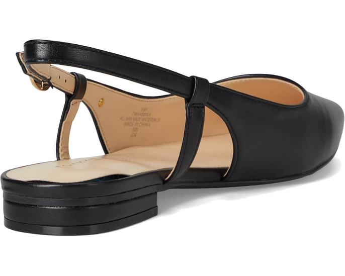 Балетки Vamina Slingback от Tommy Hilfiger на низком каблуке