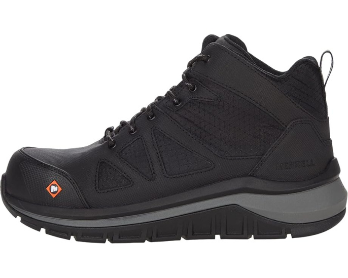 Merrell Рабочие ботинки Fullbench Speed Mid CF с углеродным носком