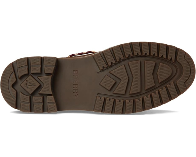 Ботинки Sperry AO 2 Eye Lug с массивной подошвой и кожаным верхом