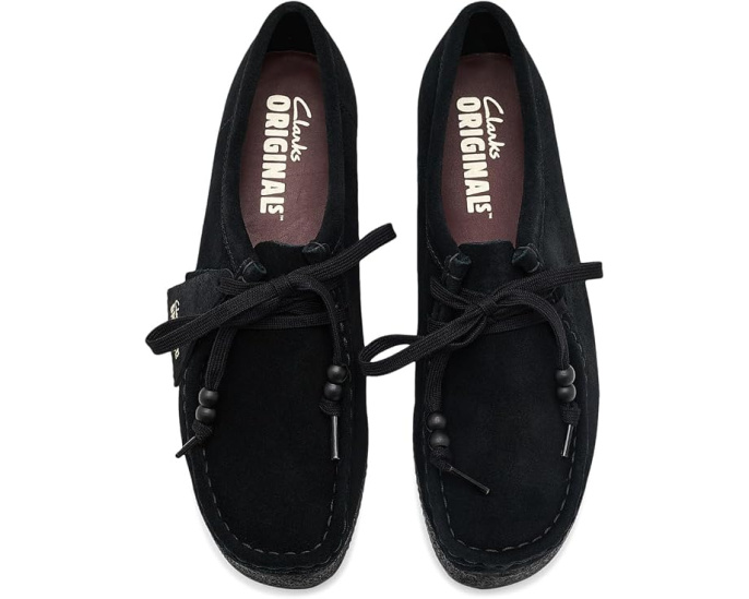 Кроссовки Clarks Wallacraft Bee на платформе из замши