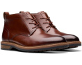 Ботинки Clarks Aldwin Chukka из кожи Mid Tan Leather