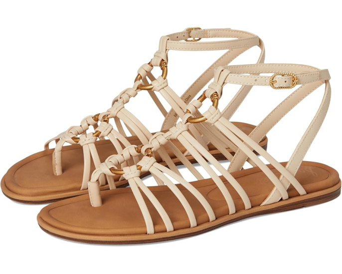Сандалии Sam Edelman Raye с кольцевыми деталями на плоской подошве