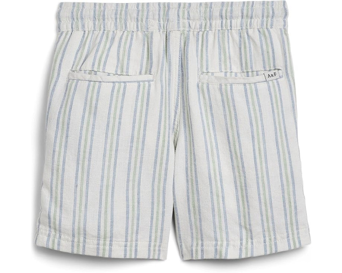 Льняные шорты abercrombie kids для детей старшего возраста