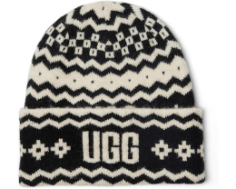 Шапка UGG Uggisle Beanie в стиле пэчворк