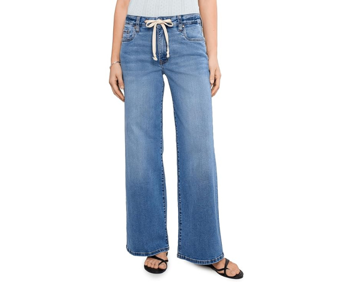Джинсы Maya High-Rise Wide Leg от KUT from the Kloth темно-синие