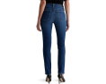 Джинсы AG Jeans Mari Slim Straight с завышенной талией