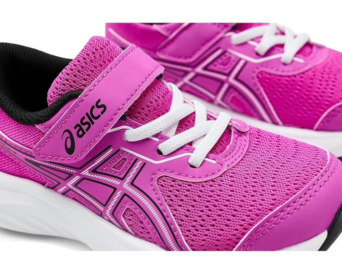 Кроссовки Contend 9 для дошкольников с дышащим верхом и липучкой ASICS Kids