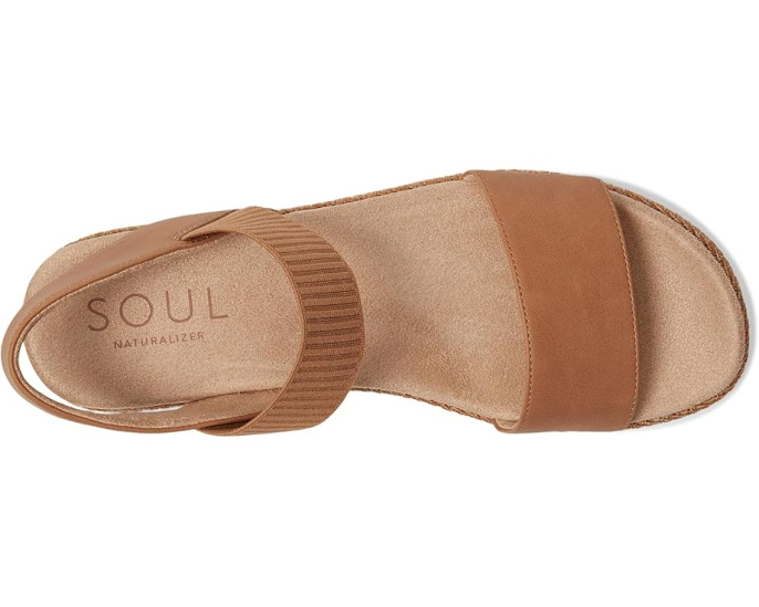 Сандалии SOUL Naturalizer Diana на платформе с плетеной подошвой и эластичным ремешком