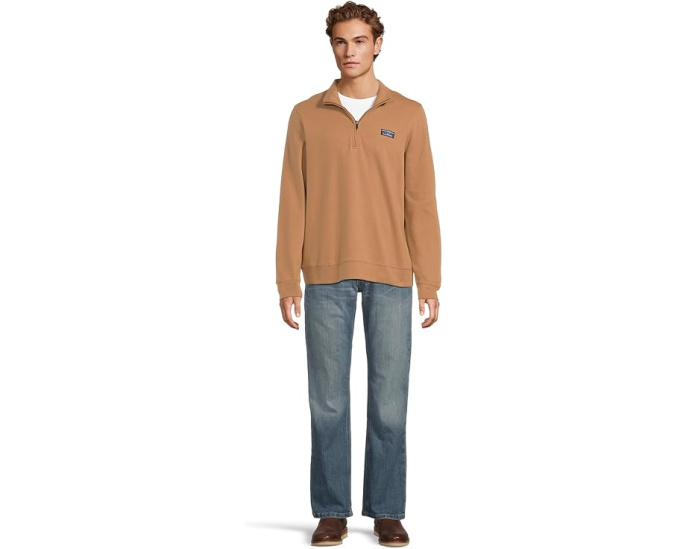 Толстовка Comfort Stretch Performance Pique от L.L.Bean с молнией на четверть