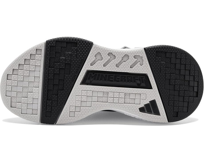 Adidas кроссовки Minecraft Pro для детей с розовым верхом из резины