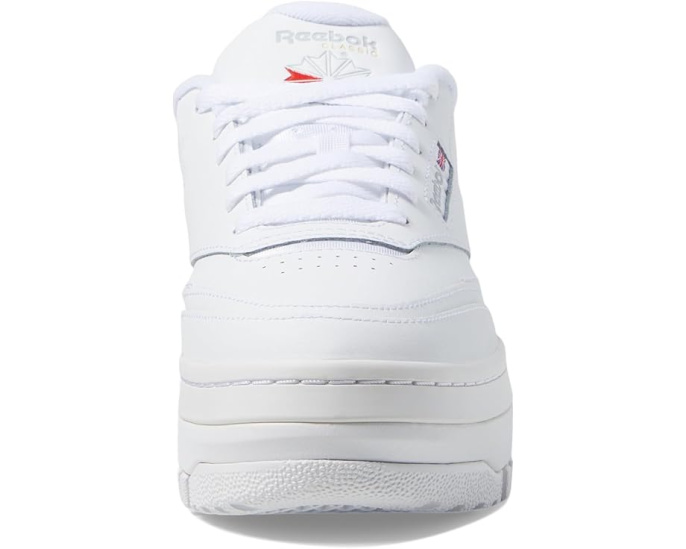Reebok белые классические кроссовки Club C Extra на платформе